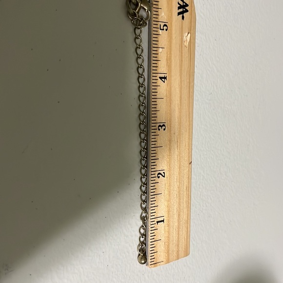 VTG Cookie Lee Gold Tone Necklace with Clear Crystals, Gold Spikes - Picture 7 of 9